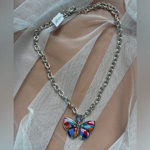 NWT Brighton Large Butterfly Pendant